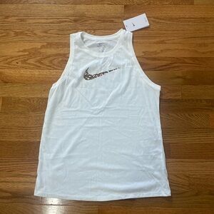 NIKE NSW WOMEN  DRI FIT  TANK TOP DJ4104-100 SZ M